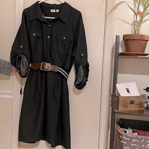 Denim Shirt Dress
